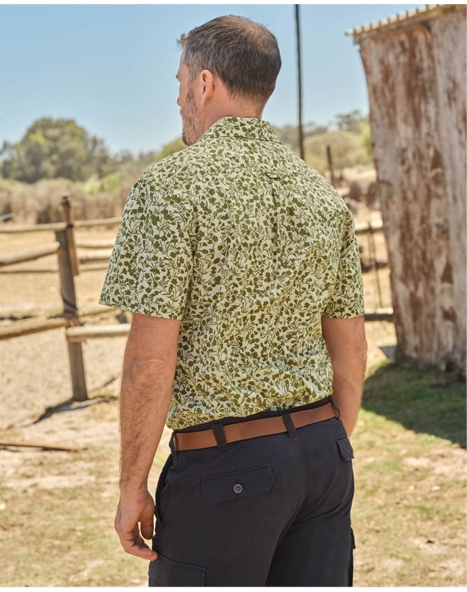 Short Sleeve Cotton Shirt