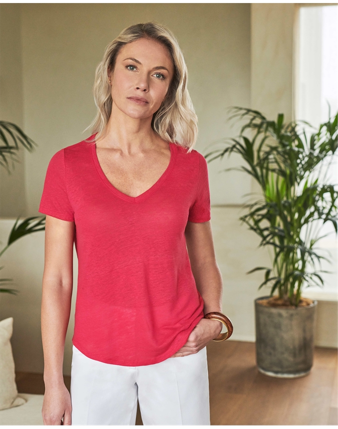 linen jersey tops uk