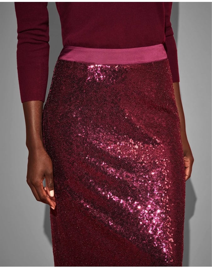Sequin Skirt