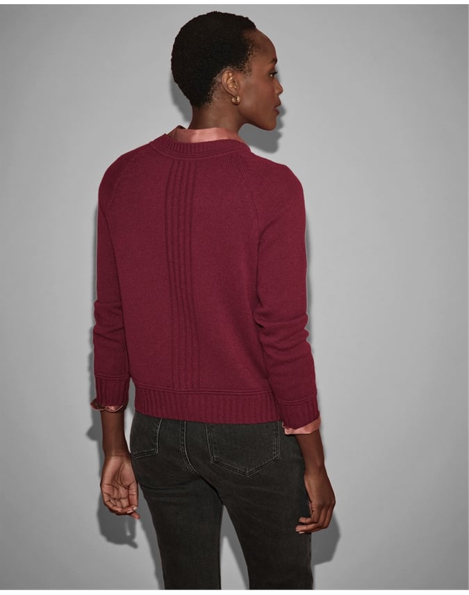 Cashmere Lofty Raglan Sleeve Sweater