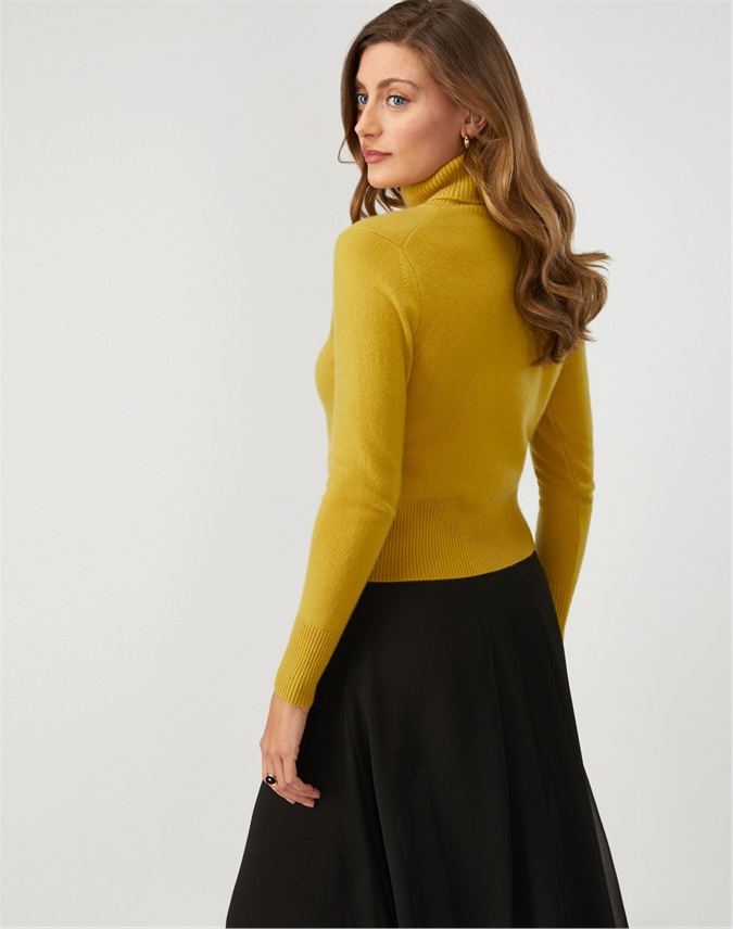 cropped polo sweater