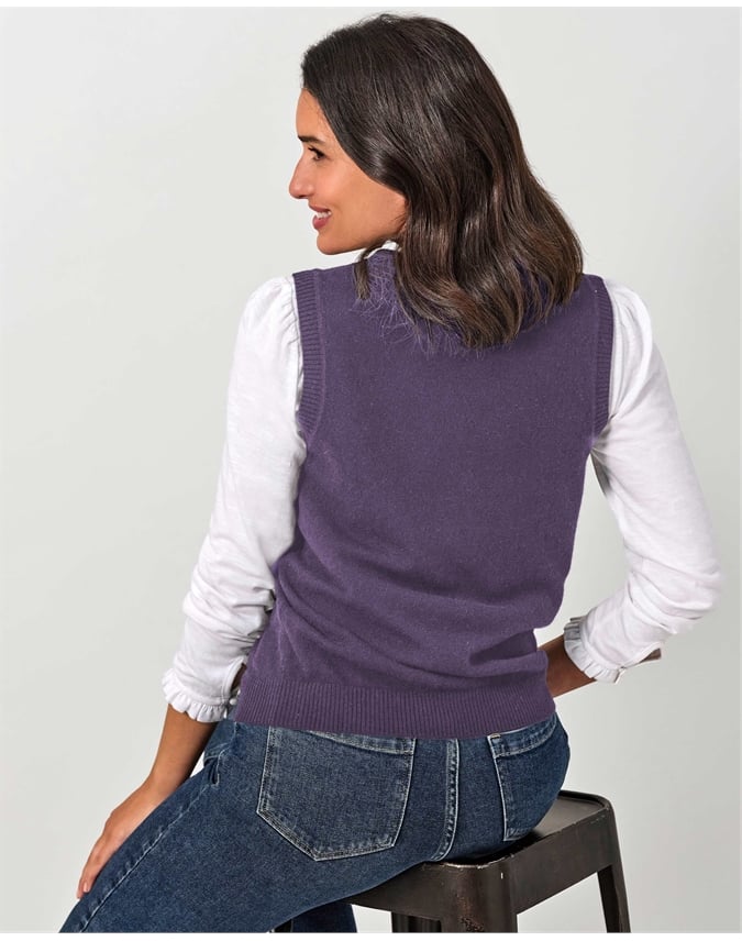 Cashmere Knitted Tank