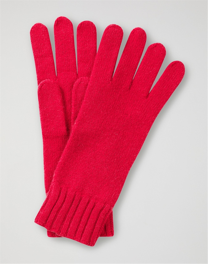 Pillarbox Red Cashmere Glove Pure Collection