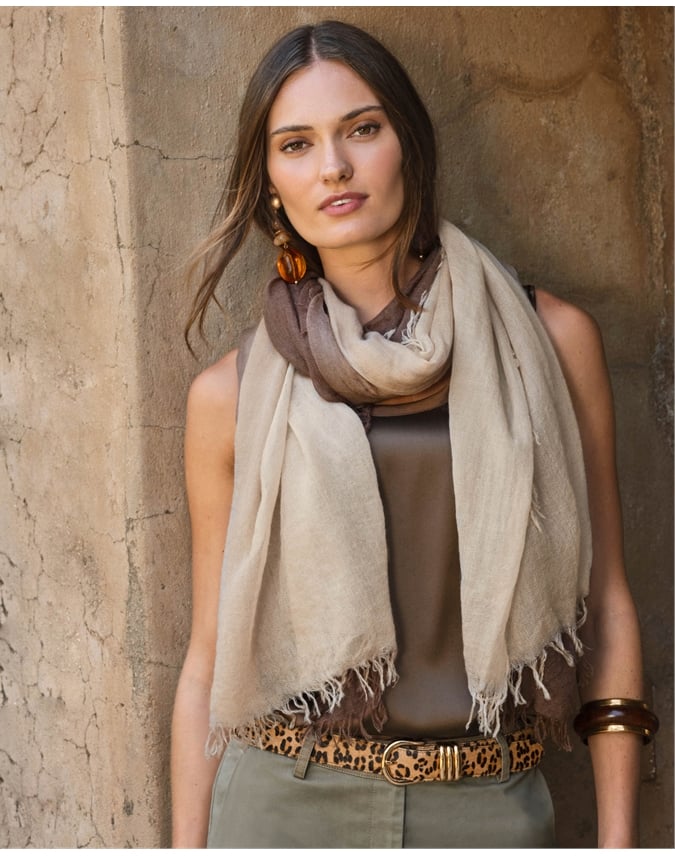 Cashmere Blend Ultrafine Scarf