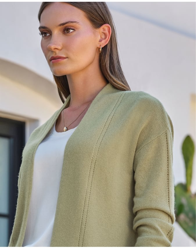 Gassato Open Cardigan