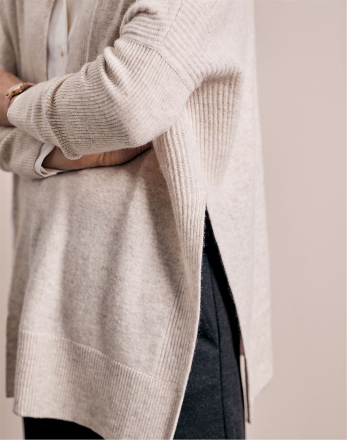 oversized cardigan