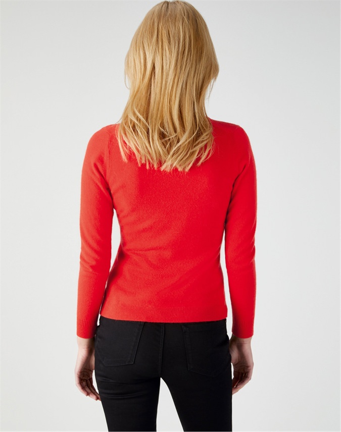 Download Geranium | Cashmere Slim Fit V Neck Sweater | Pure Collection