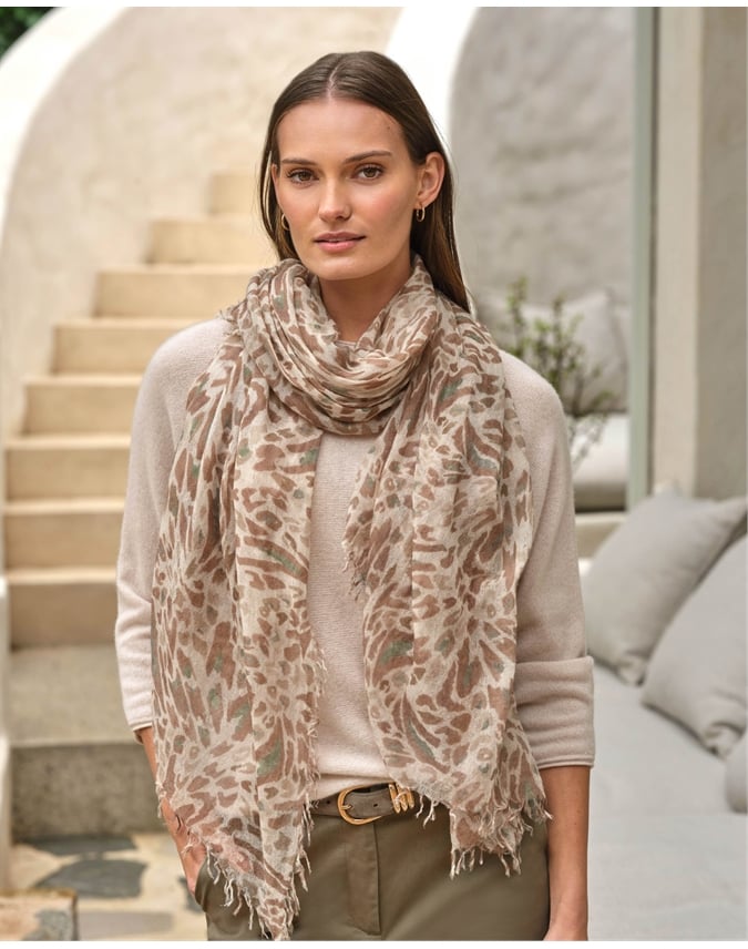 Cashmere Blend Ultrafine Scarf
