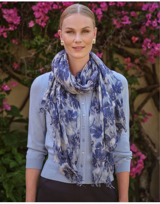 Cashmere Blend Ultrafine Scarf
