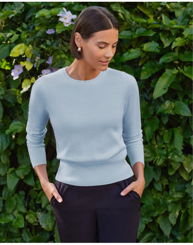 Cashmere Cropped Sweater