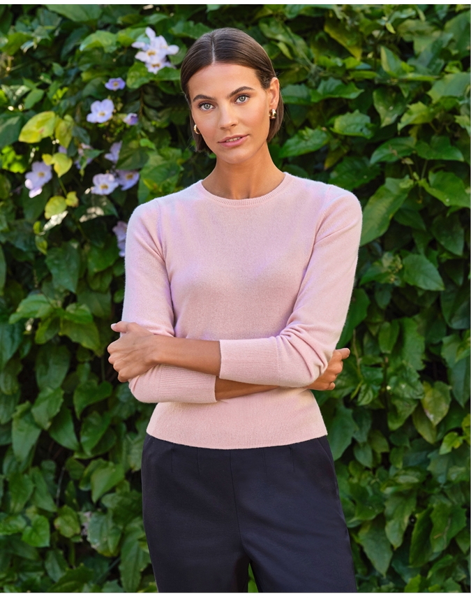 Cashmere Cropped Sweater