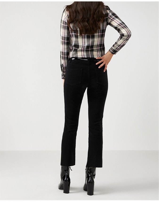 Kick Flare Cropped Trouser