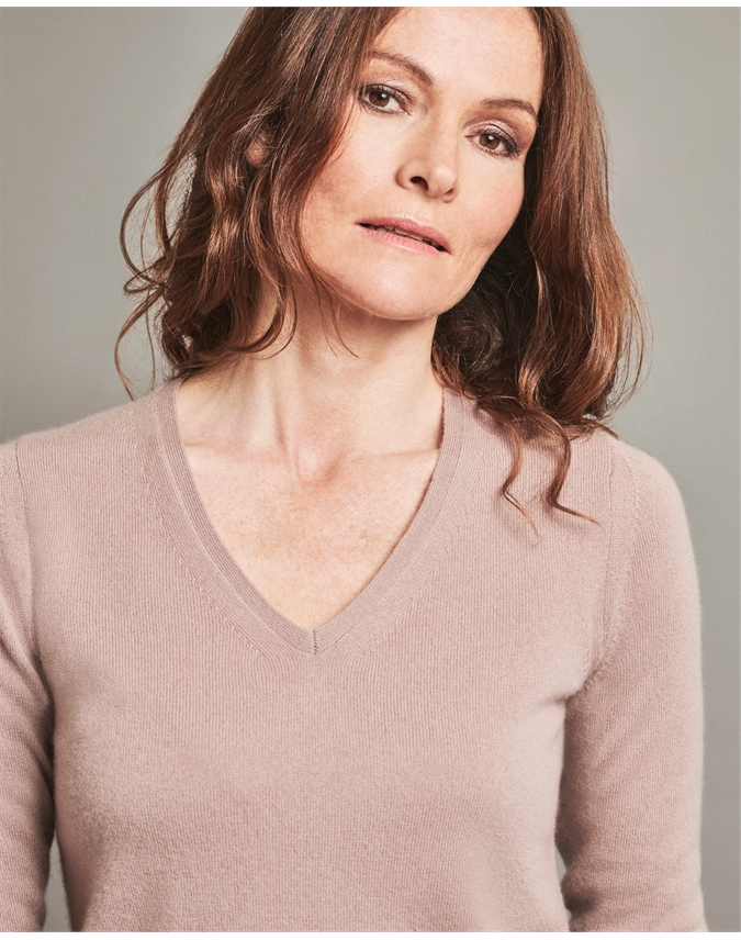 taupe cashmere sweater