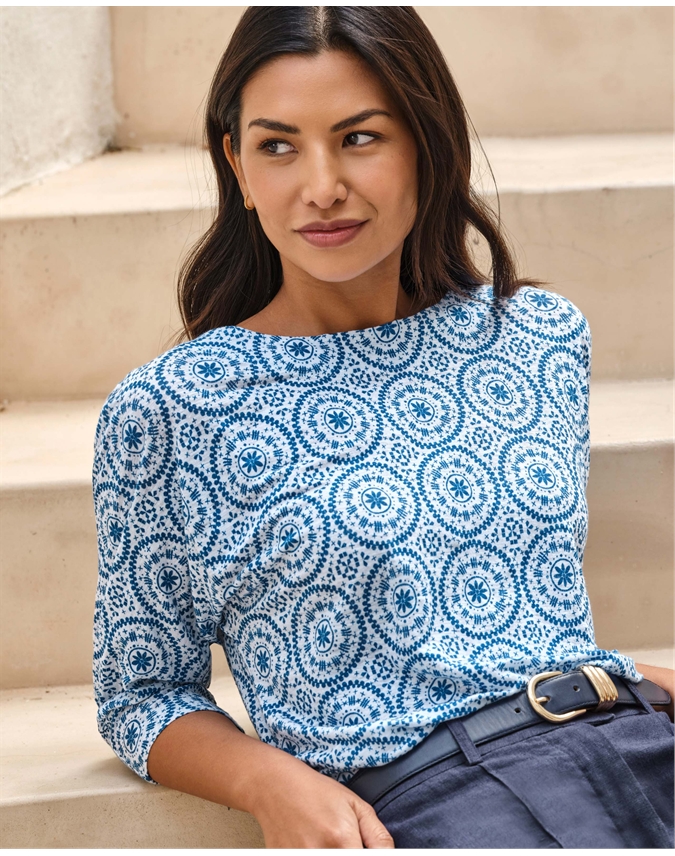 Linen 3/4 Sleeve