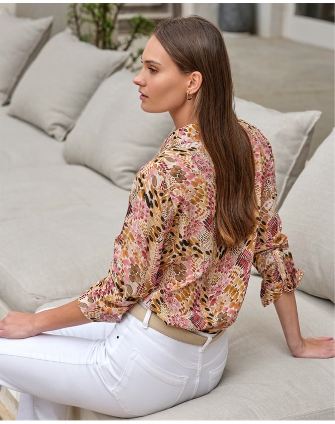 Pure Washed Silk Shirt