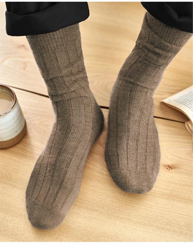 Mens Cashmere Socks