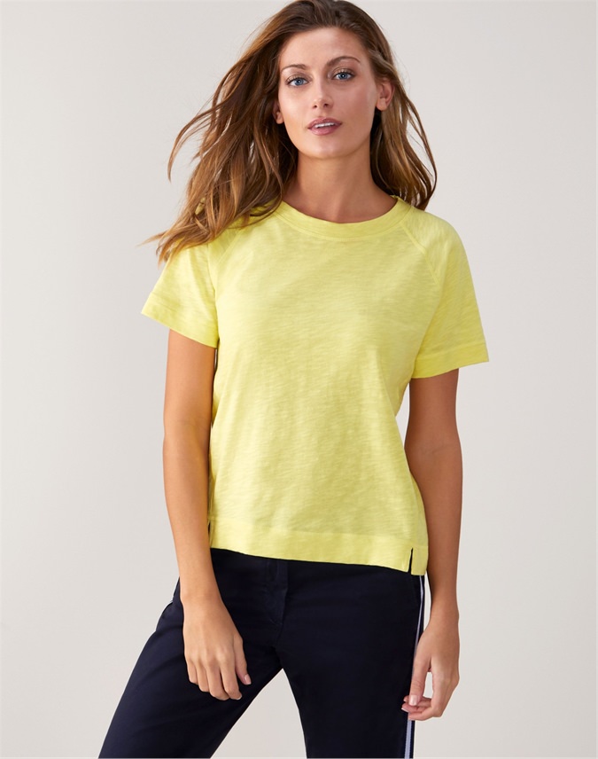 Lemon Zest | Easy Cotton T-Shirt | Pure Collection