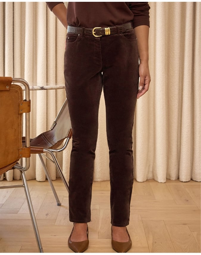 Washed Velvet Jean