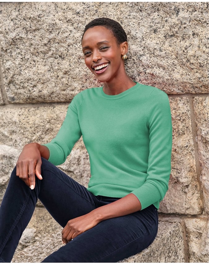 Cashmere Crew Neck Sweater