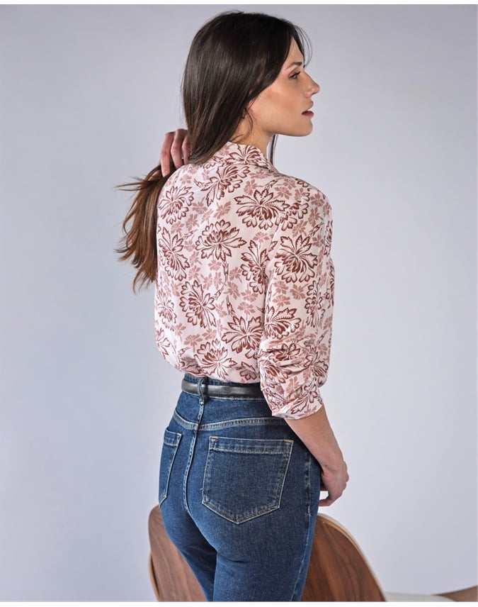Pure Washed Silk Shirt