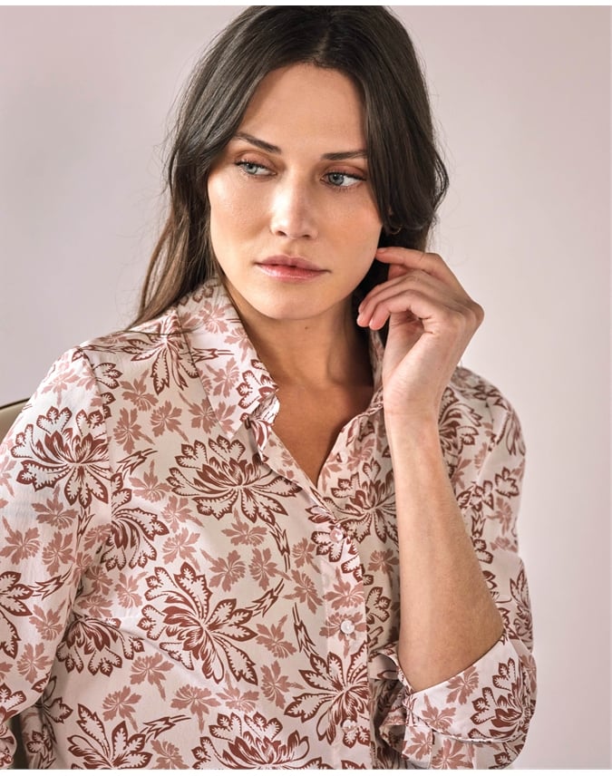 Pure Washed Silk Shirt