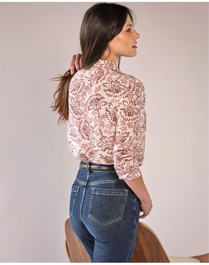 Pure Washed Silk Shirt