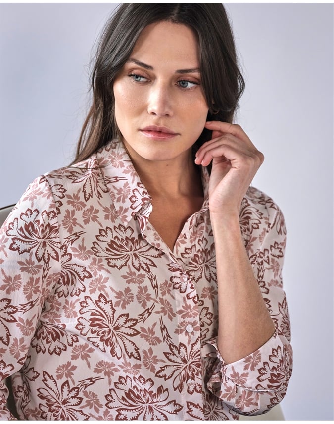 Pure Washed Silk Shirt