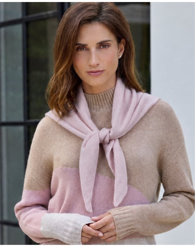 Cashmere Triangle Scarf