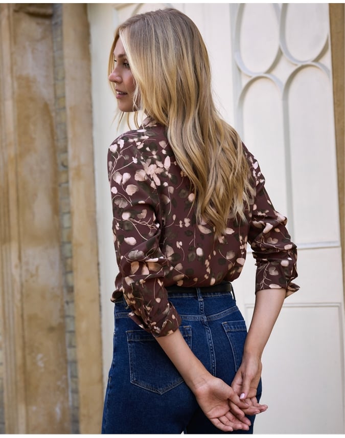 Pure Washed Silk Shirt