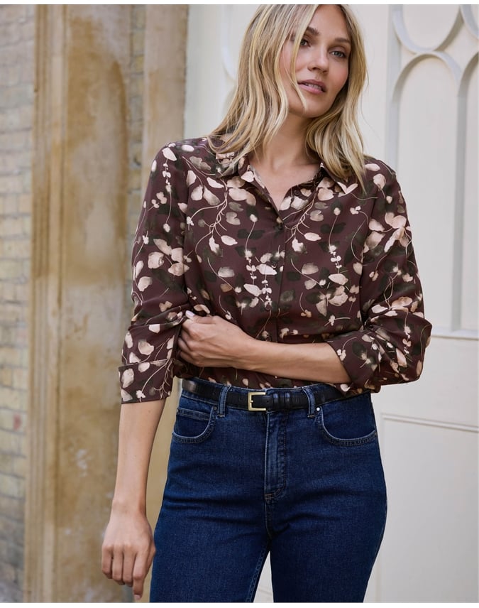 Pure Washed Silk Shirt
