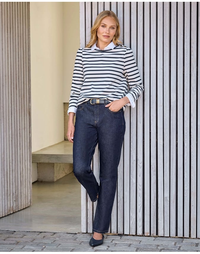 Button Long Sleeve Tee