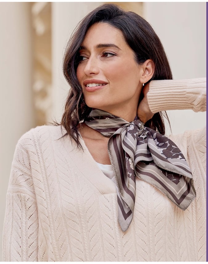 Silk Square Scarf