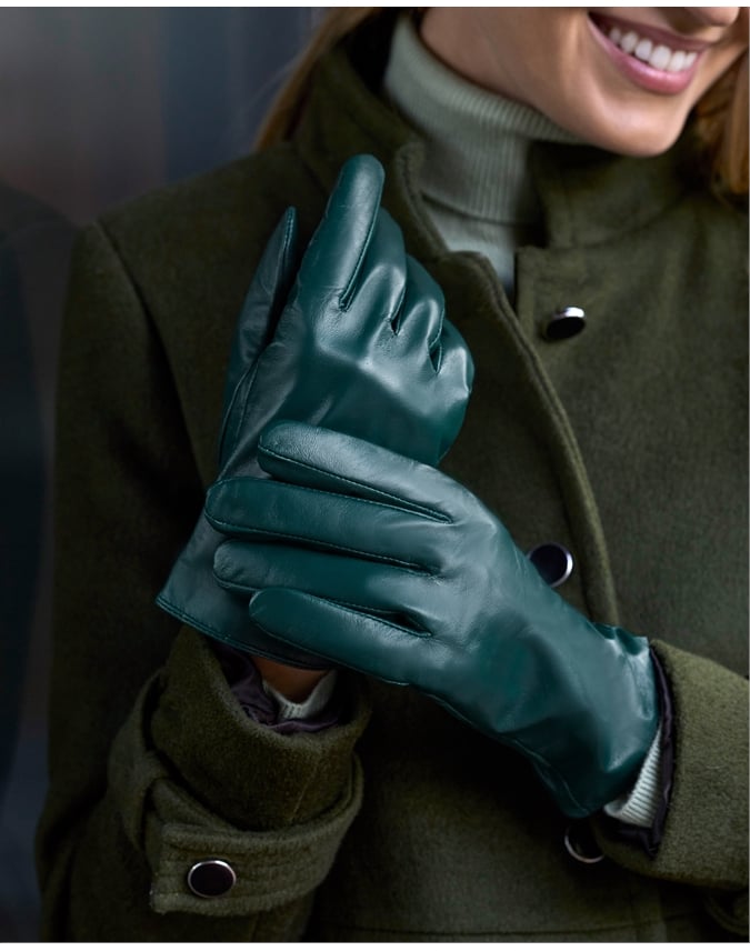 Cashmere Lined Leather Glove