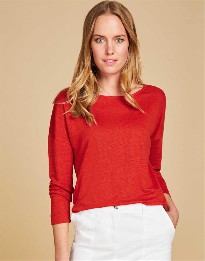 linen jersey tops uk