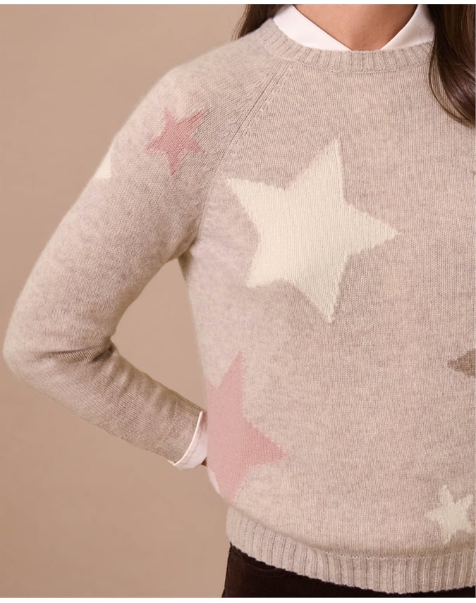 Cashmere Star Sweater