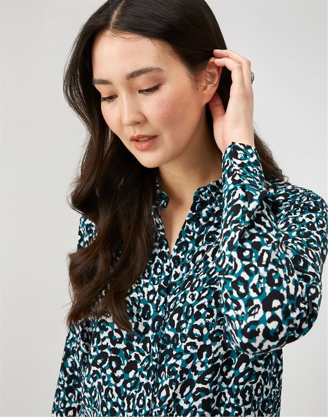 Washed Silk Relaxed Blouse