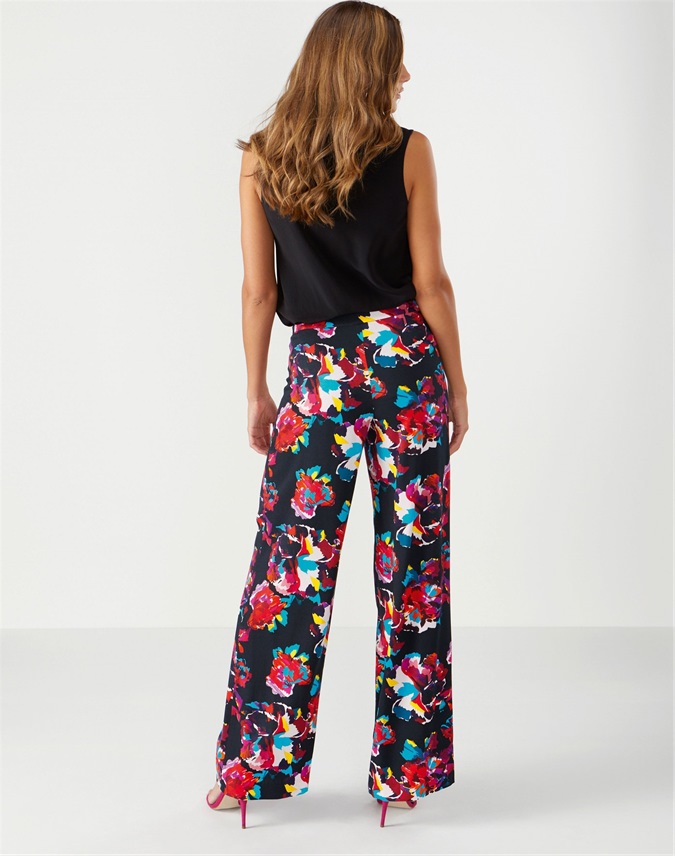 summer floral trousers