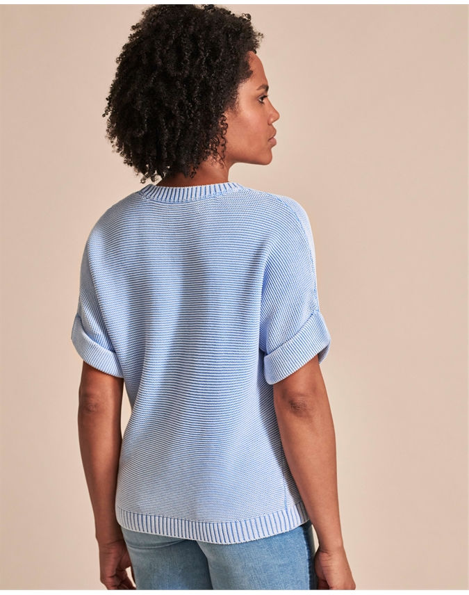 Cotton Textured Knitted Top