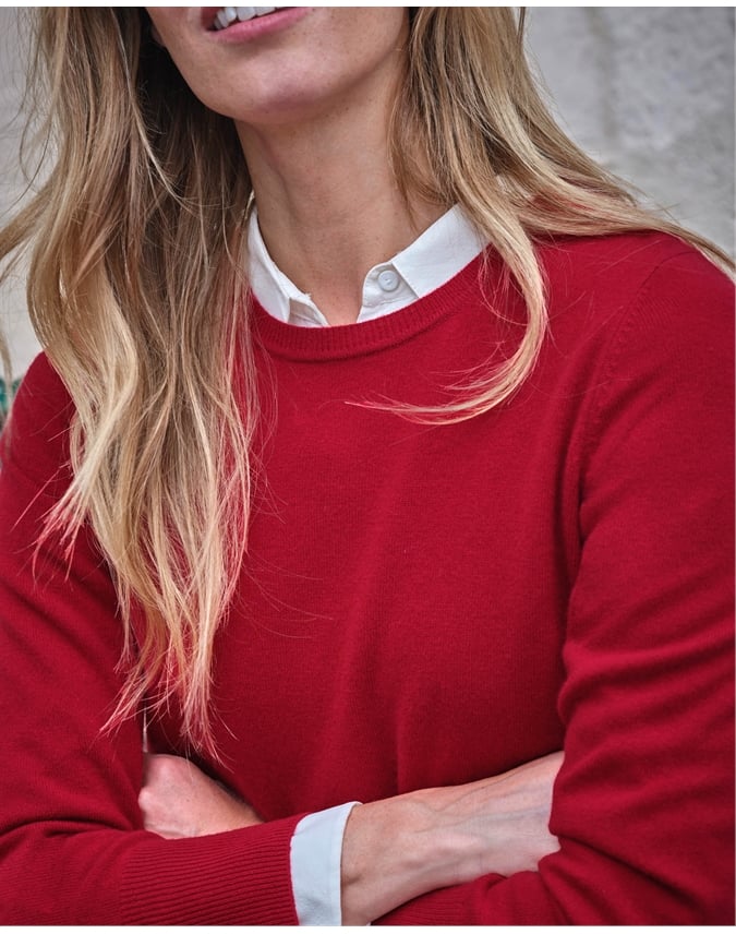 Cashmere Crew Neck Sweater