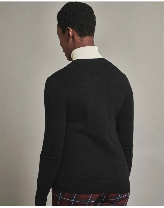 1300~V-Neck Cashmere Cradigan main image 1