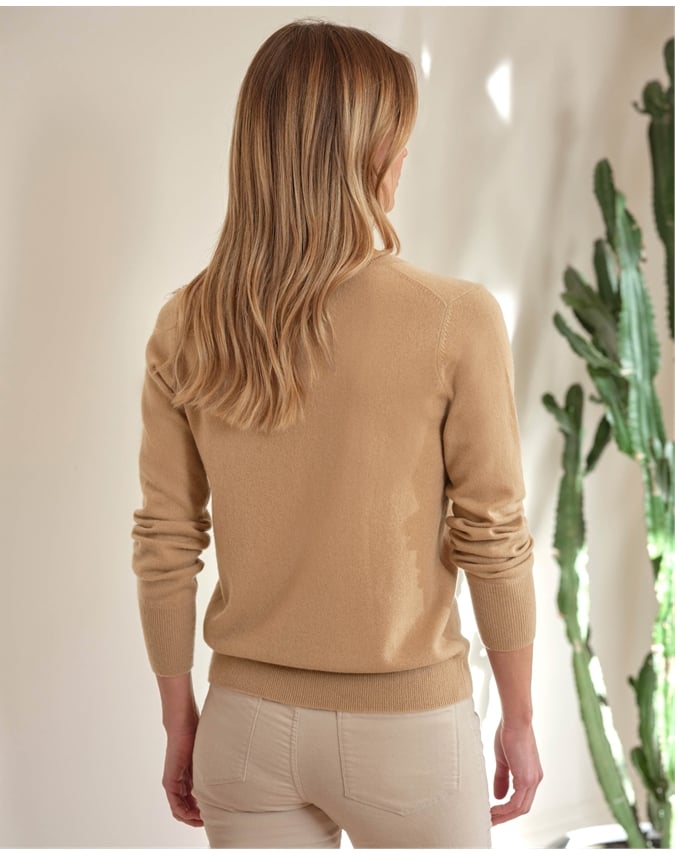 Cashmere V Neck Sweater