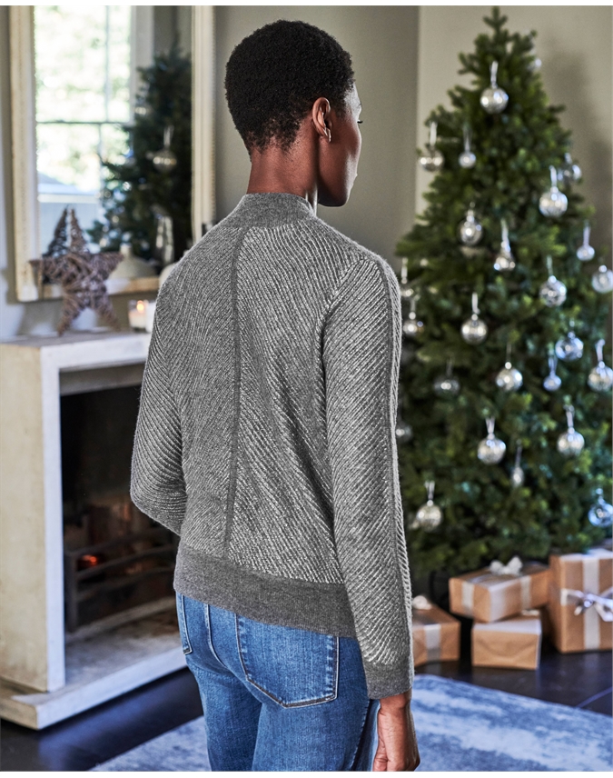 Gassato Sparkle Rib Sweater