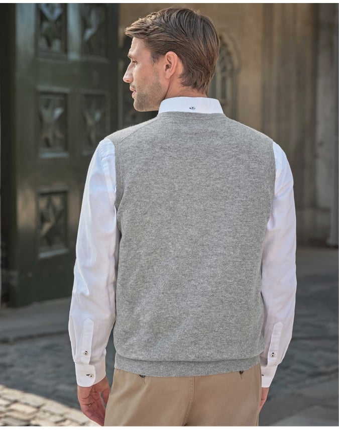 Mens Cashmere Vest