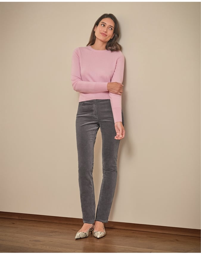 Washed Velvet Jean