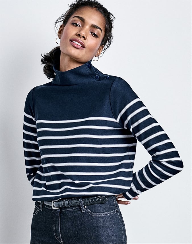 funnel neck tops uk