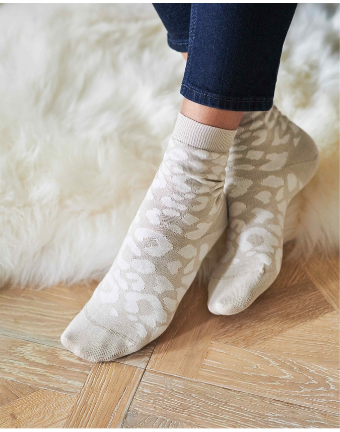 Womens Animal Pima Cotton Socks
