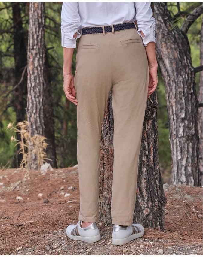 Organic Cotton Relaxed Trouser