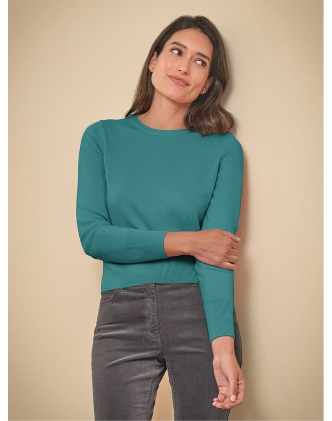 Cashmere Cropped Sweater