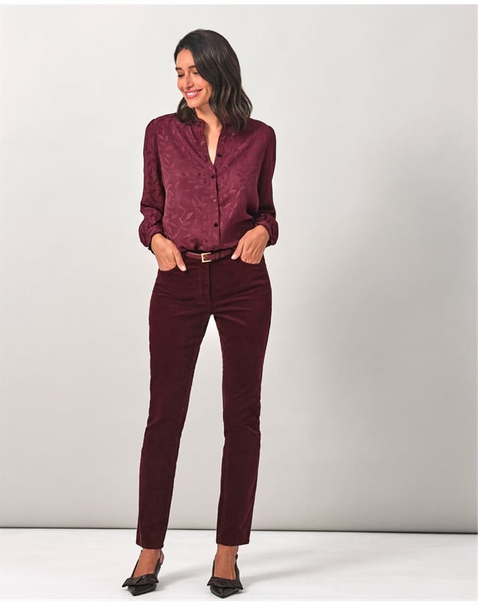 Washed Velvet Jean