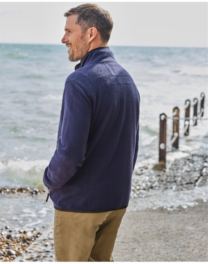 Organic Cotton Full Zip Fleece